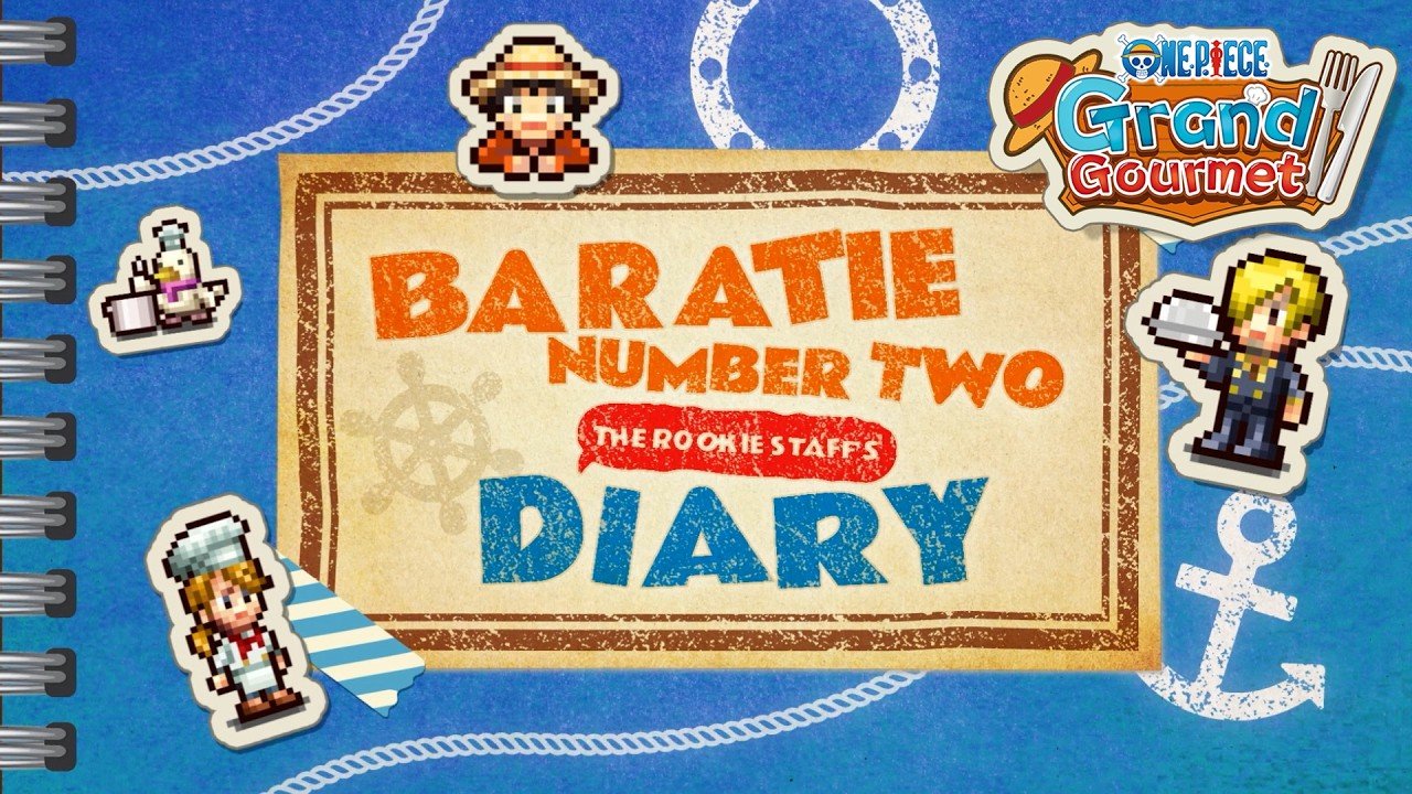 Captura de gameplay de One Piece: Grand Gourmet mostrando la gestión del restaurante