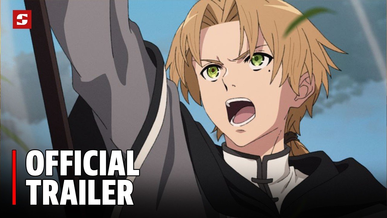 Rudeus Greyrat en una escena de acción de Mushoku Tensei: Jobless Reincarnation temporada 3