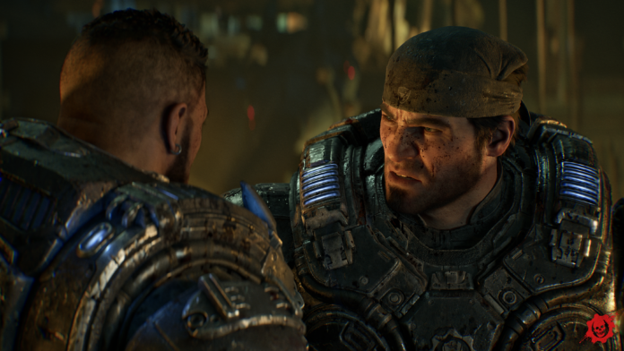 Marcus Fenix y Dom Santiago en Gears of War: E-Day