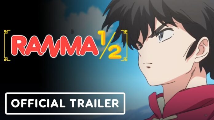 Logo oficial de Ranma 1/2 temporada 3 en el tráiler de Netflix