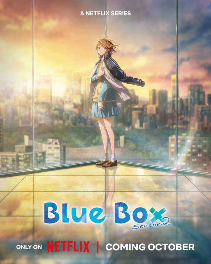 Blue Box temporada 2: póster oficial con Chinatsu Kano