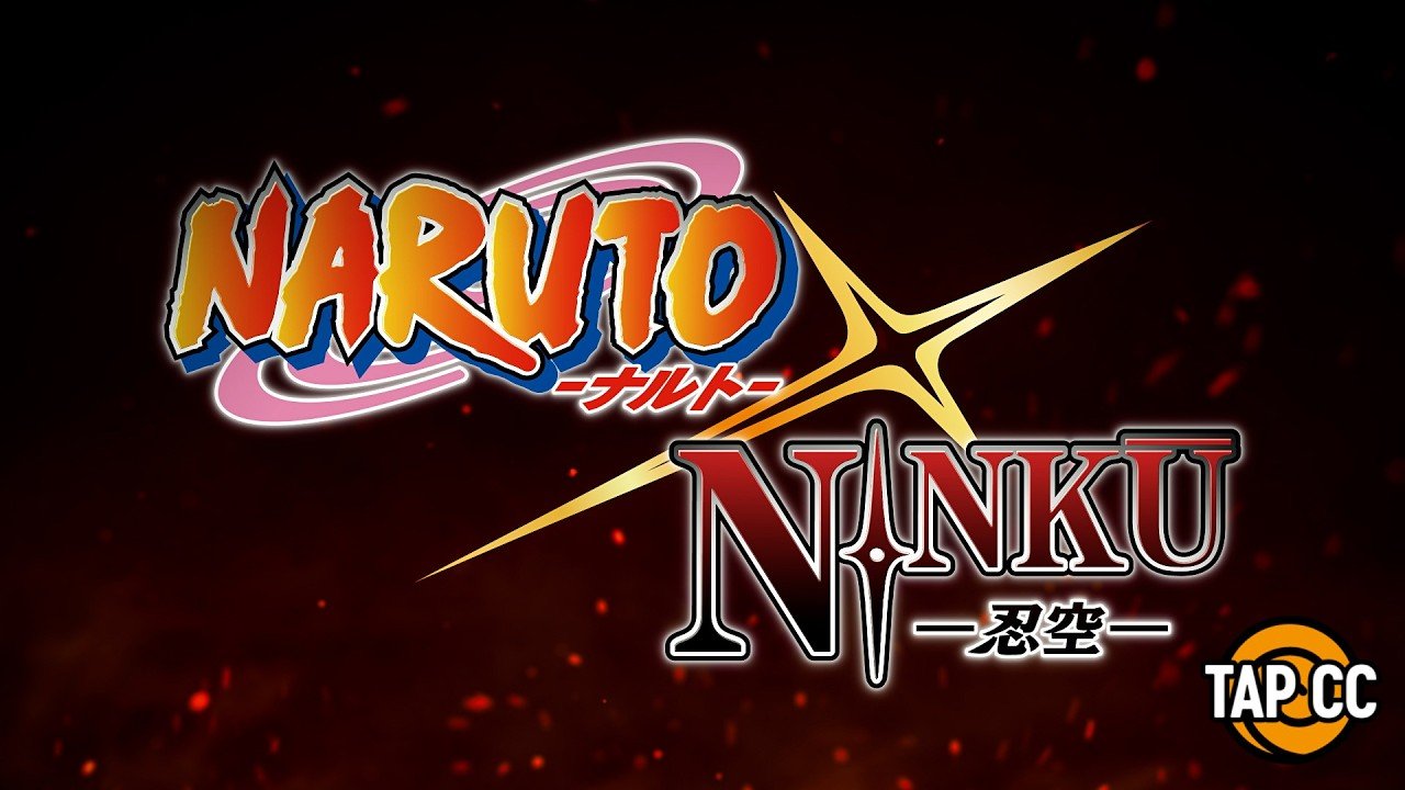 Logotipo oficial del crossover NARUTO×NINKŪ presentado junto a Naruto: Shadow Rising